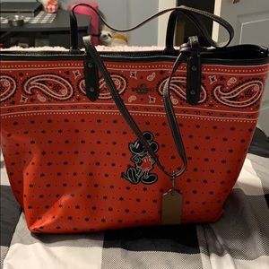 Coach Disney Mickey Mouse Reversible Tote …